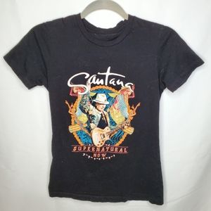Santana Supernatural Now Tour Band Tee